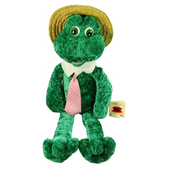 Animated Singing Frog Plush Chantilly Lane Musicals What a Wonderful World Works - Picture 1 of 11